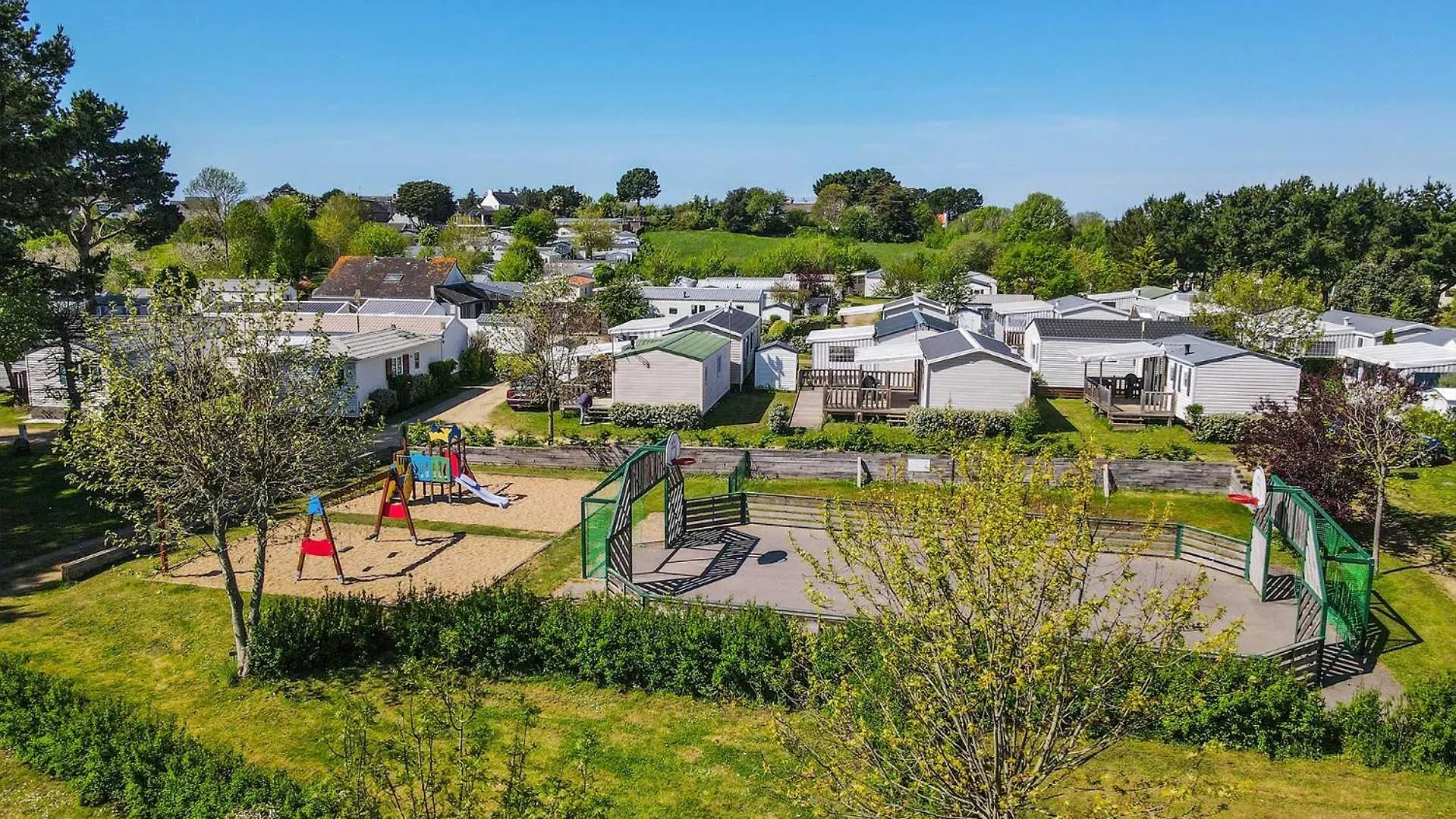 Campsite Camping Le Dolmen, Carnac, Morbihan